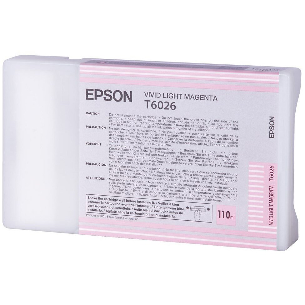 Epson T6026 Vivid Light Magenta Print Cartridge
