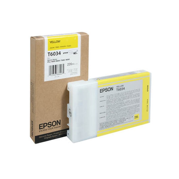 Epson T6034 Yellow Print Cartridge