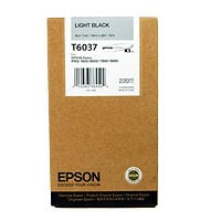 Epson T6037 - light black - original - ink cartridge