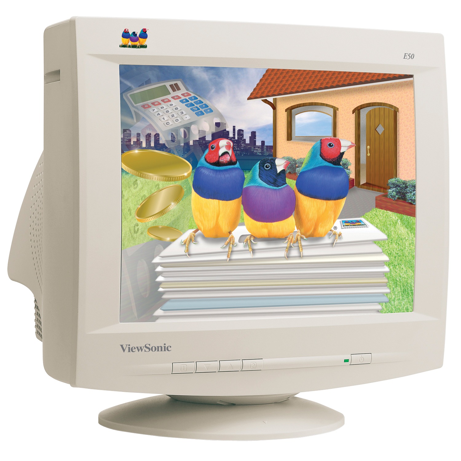 ViewSonic E50-8 15" CRT Monitor