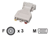 Black Box Composite Adapter Local - composite video/audio adapter