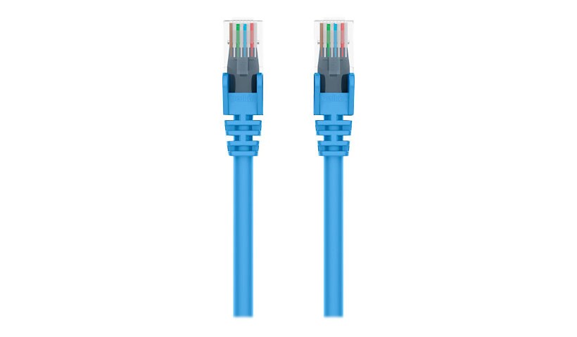 Belkin 5ft CAT6 Ethernet Patch Cable Snagless, RJ45, M/M, Blue - patch cable - 1.52 m - blue