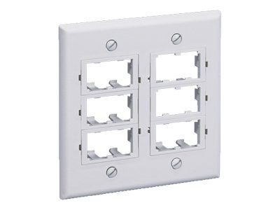 Panduit MINI-COM Classic Series Faceplate Kit - faceplate