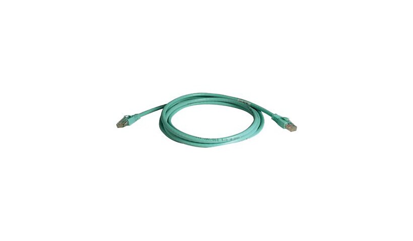 Eaton Tripp Lite Series Cat6a 10G Snagless UTP Ethernet Cable (RJ45 M/M), Aqua, 7 ft. (2.13 m) - patch cable - 2.1 m -