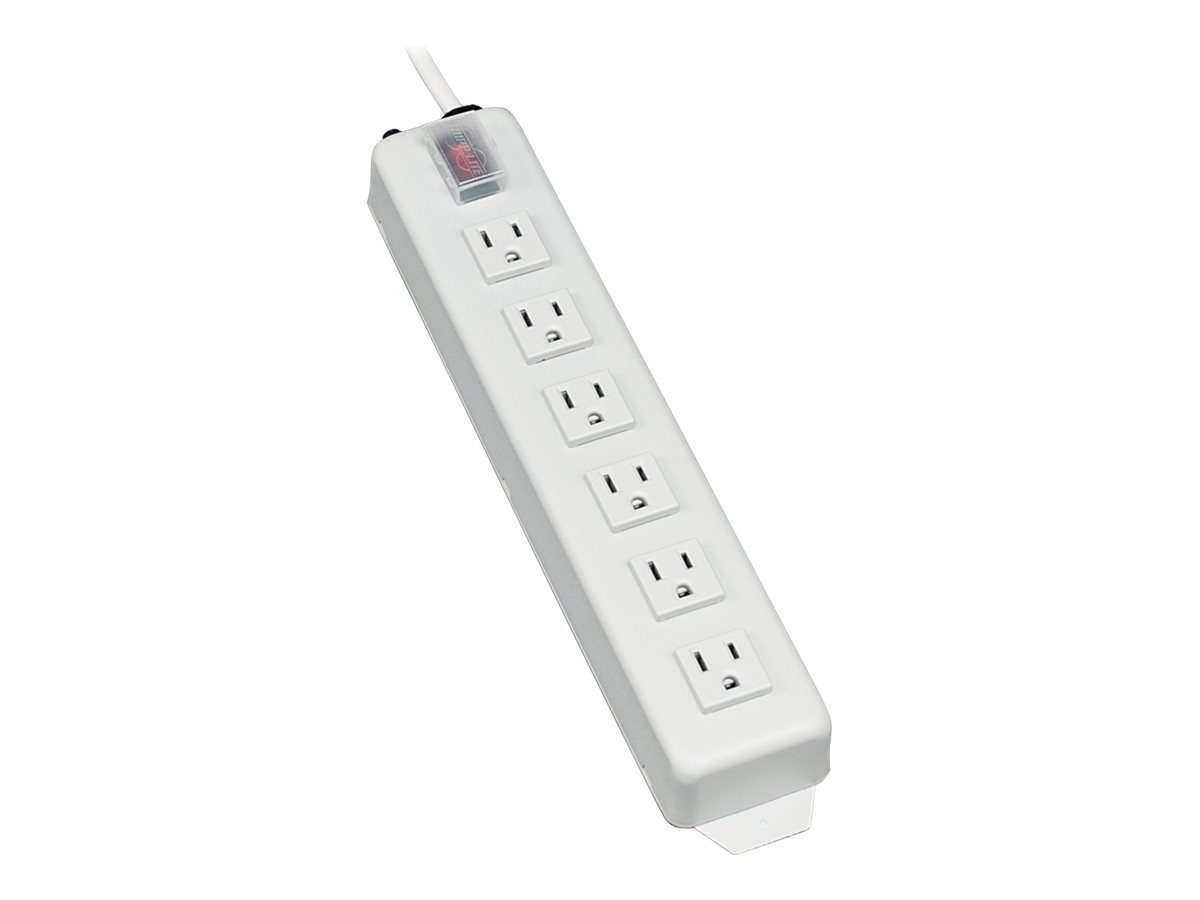 Eaton Tripp Lite Series Power It! 6-Outlet Power Strip, 6-ft. Cord, Power S