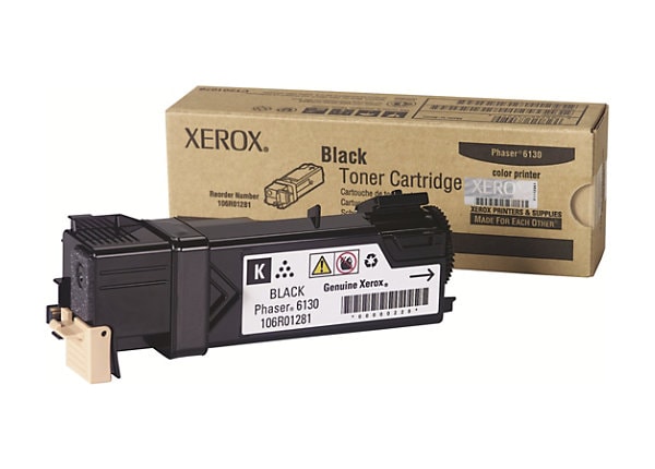 Xerox Phaser 6130 - black - original - toner cartridge