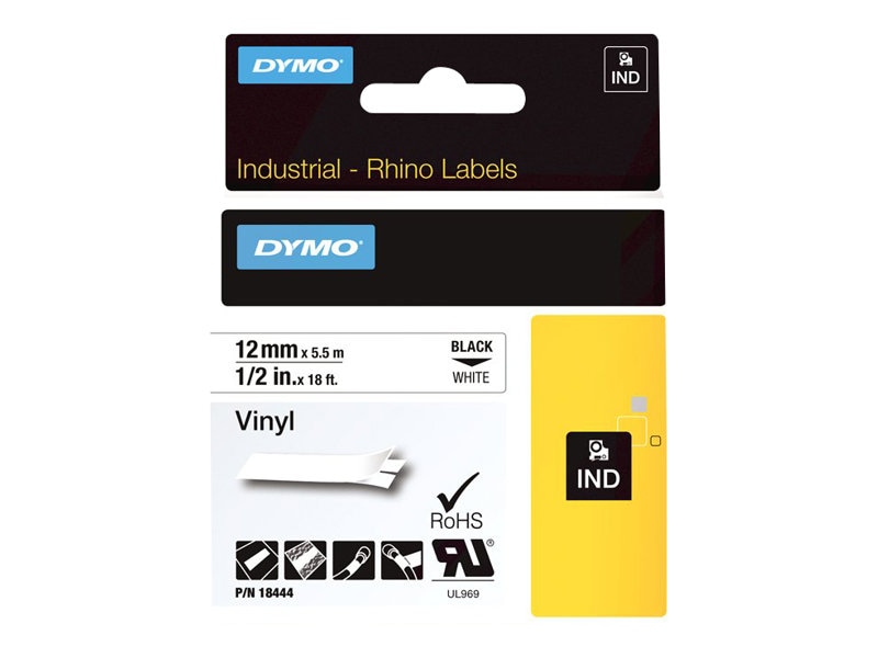 DYMO IND All-Purpose - label tape - 1 cassette(s) -