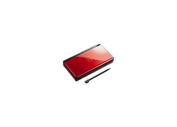 Nintendo DS Lite - handheld game console - crimson/black