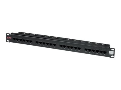 APC by Schneider Electric 24 Port Cat 6 Network Patch Panel