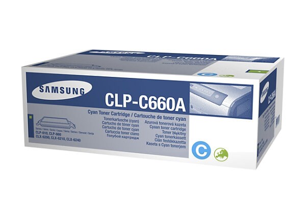 Samsung CLP-C660A Cyan Toner Cartridge