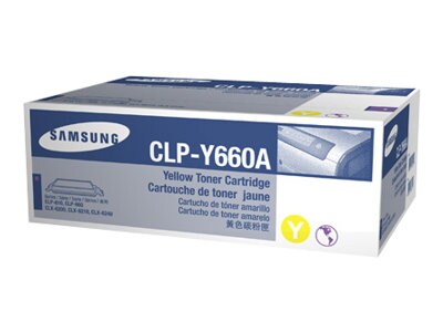 Samsung CLP-Y660A Yellow Toner Cartridge