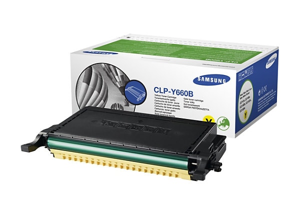 Samsung CLP-Y660B Yellow Toner Cartridge