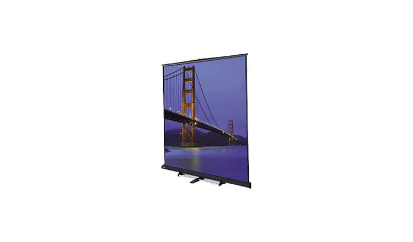 Da-Lite Floor Model C Series Projection Screen - Pull-up Screen for Rental, Stage, and Hospitality - 150in Screen