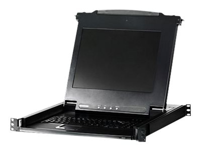 ATEN Technology 17" LCD KVM Console, 1u Rack Mountable