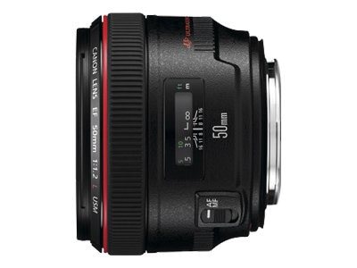 Canon EF lens - 50 mm - 1257B002 - Camera & Video Accessories