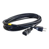 C2G 25ft Universal Power Cord - 18 AWG - NEMA 5-15P to IEC320C13 - câble d'alimentation - IEC 60320 C13 pour NEMA 5-15 - 7.6 m