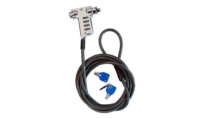 CODi Master Key Combination Cable Lock security cable lock