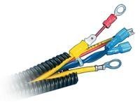 Panduit Corrugated Loom Tubing Slit - cable concealer