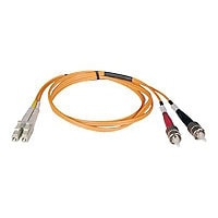 Tripp Lite 30M Duplex Multimode 62.5/125 Fiber Optic Patch Cable LC/ST 100' 100ft 30 Meter - patch cable - 30 m - orange