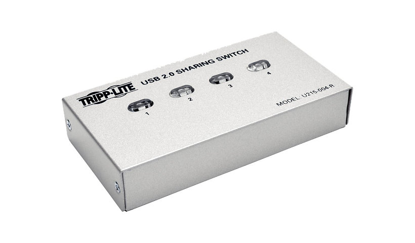 Tripp Lite 4-Port USB 2.0 Hi-Speed Printer / Peripheral Sharing Switch