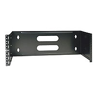 Tripp Lite 4U Hinged Wall Mount Patch Panel Bracket TAA GSA - patch panel mount bracket - 4U - 19"