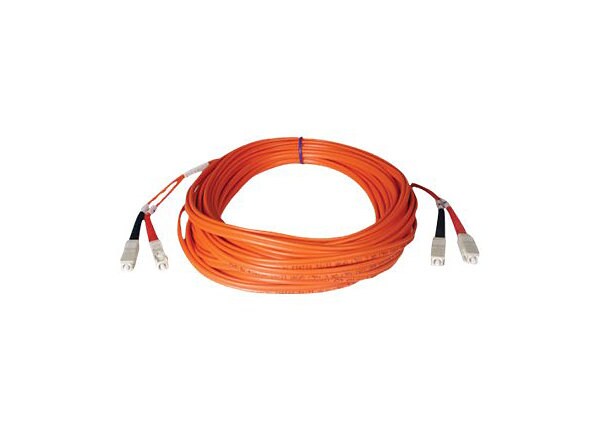 Tripp Lite 30M Duplex Multimode 50/125 Fiber Optic Patch Cable SC/SC 100' 100ft 30 Meter - patch cable - 30 m - orange