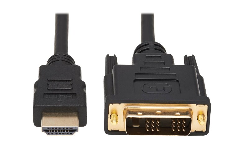 How to connect a product with a DVI output to a TV with a HDMI