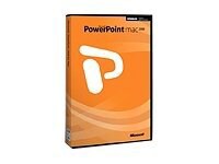 Microsoft PowerPoint 2008 for Mac - box pack (version upgrade) - 1 PC