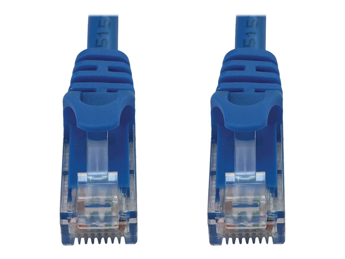 Eaton Tripp Lite Series Cat6a 10G Snagless Molded UTP Ethernet Cable (RJ45 M/M), PoE, Blue, 10 ft. (3.1 m) - patch cable