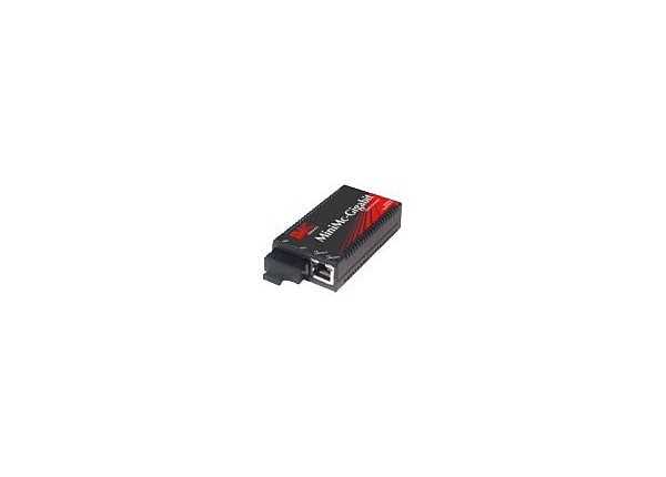 IMC MiniMc-Gigabit - fiber media converter - GigE