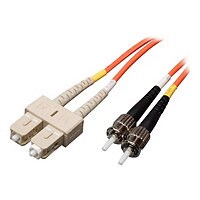 Eaton Tripp Lite Series Duplex Multimode 62.5/125 Fiber Patch Cable (SC/ST), 3M (10 ft.) - network cable - 3.1 m
