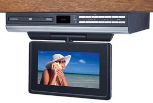 Audiovox VE727 7" Drop Down Flat Panel TV/DVD Combo