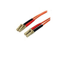 StarTech.com 15m Fiber Optic Cable - Multimode Duplex 50/125 - LSZH - LC/LC - OM2 - LC to LC Fiber Patch Cable
