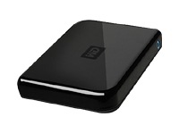WD Passport Portable (glossy black) WDXMS3200 - hard drive - 320 GB - Hi-Sp