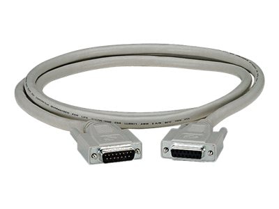 Black Box - serial cable - 15 pin D-Sub (DB-15) to 15 pin D-Sub (DB-15) - 1