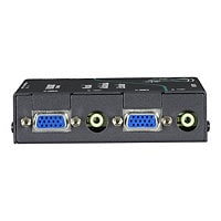 Black Box Wizard Multimedia Extender Dual Video/Stereo Audio Receiver - video/audio extender