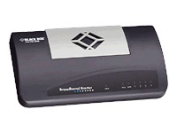 Black Box Pure Networking Broadband Router with USB Print Server - router - desktop