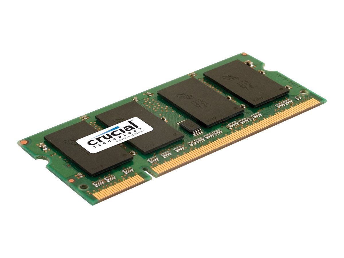 Crucial - DDR2 - module - 2 GB - SO-DIMM 200-pin - 800 MHz / PC2-6400 - unb