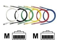 Panduit TX6 PLUS patch cable - 5 ft - red