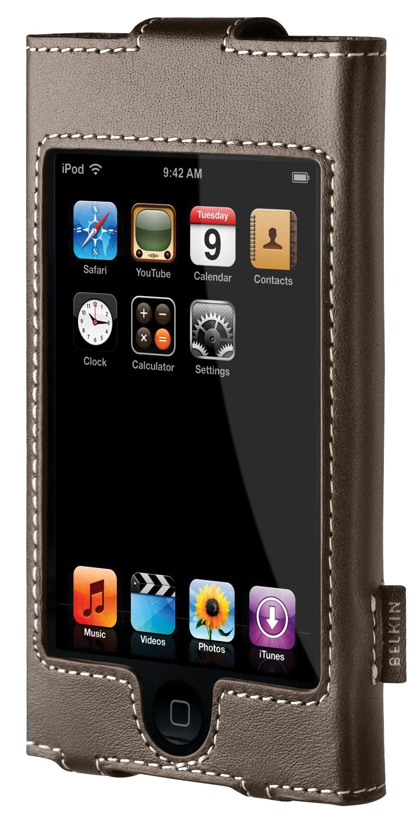 Belkin Leather Sleeve for iPod touch - protective sleeve for digital player
