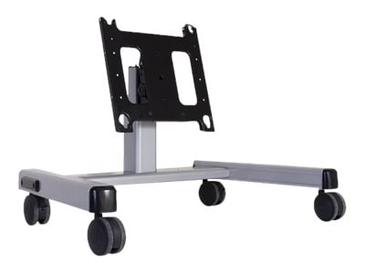 Chief Confidence Large 2' Monitor Mobile Cart - For Displays 42-86" - Black