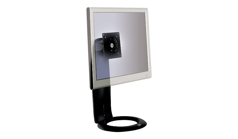 3M Easy Adjust Monitor Stand MS110MB - stand - Tilt & Swivel - for LCD disp