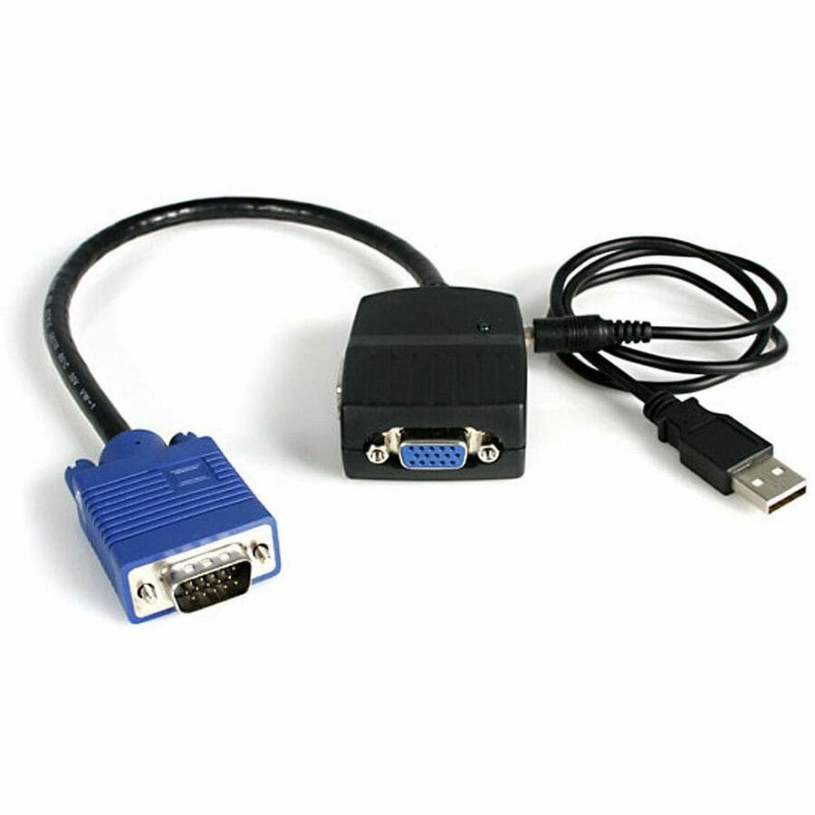 StarTech.com 2 Port VGA Video Splitter - USB Powered - High Resolution