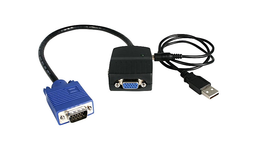 StarTech.com 2 Port VGA Video Splitter - USB Powered - High Resolution