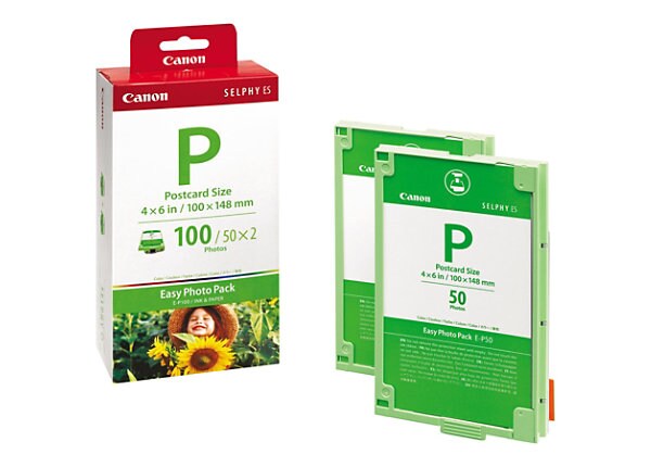 Canon Easy Photo Pack E-P100 - 1 - print ribbon cassette and paper kit