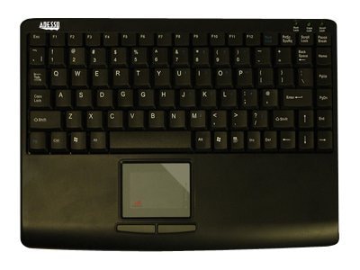 Adesso AKB-410UB Slim Touch Mini Keyboard with Built in Touchpad