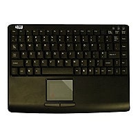 Adesso SlimTouch Mini AKB-410UB - keyboard - black