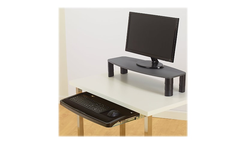Kensington Over/Under Keyboard Drawer with SmartFit System - monitor stand with keyboard drawer