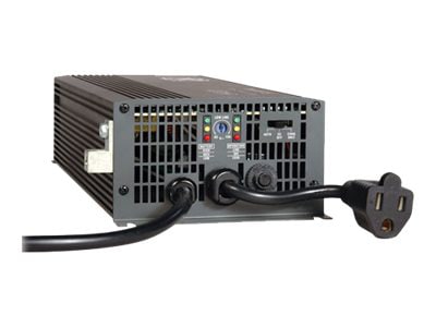 Eaton Tripp Lite Series 700W APS 12VDC 120V Inverter / Charger w/ Auto Transfer Switching ATS 1 Outlet - DC to AC power