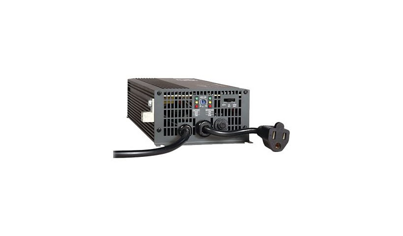 Tripp Lite 700W APS 12VDC 120V Inverter / Charger w/ Auto Transfer Switching ATS 1 Outlet - DC to AC power inverter +